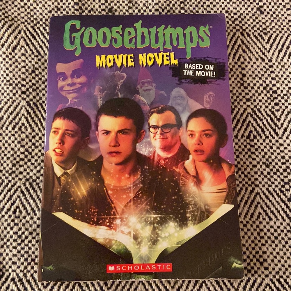 Goosebumps movie novel book